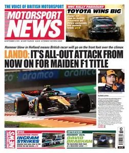 Motorsport News - 3 September 2025