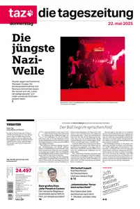 taz die tageszeitung  - 22 Mai 2025