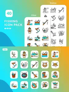 EE - Fishing Icons LPBULNR