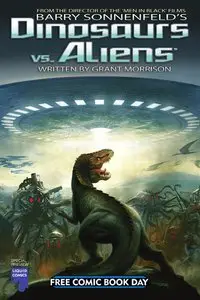 Dinosaurs vs Aliens FCBD Preview (2012)