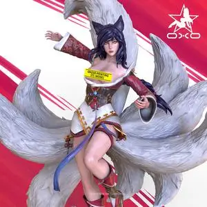 OXO3D - Ahri League Of Legends