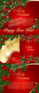 Red christmas cards
