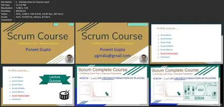 Agile Scrum + Scrum Certification Prep. + Scrum Master + Po