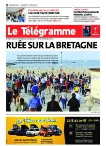 Le Télégramme Saint Malo – 23 avril 2022