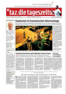 Tageszeitung TAZ vom 13 September 2011