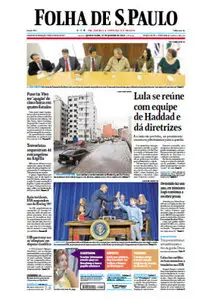 Jornal Folha de São Paulo - 17 de janeiro de 2013 - Quinta