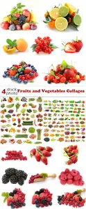 Photos - Fruits and Vegetables Collages