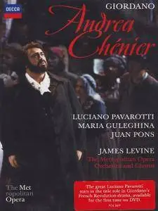 James Levine, The Metropolitan Opera Orchestra, Luciano Pavarotti, Maria Guleghina - Giordano: Andrea Chenier (2011/1997)