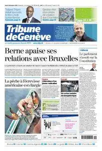 Tribune de Genève du 08 Décembre 2016