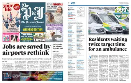 The Press and Journal Moray – January 08, 2022