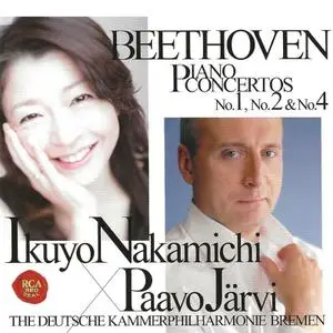 Ikuyo Nakamichi, Deutsche Kammerphilharmonie, Paavo Jarvi - Beethoven: Piano Concertos 1, 2 & 4 (2011) SACD ISO +DSD64 +FLAC