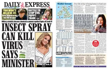 Daily Express – August 27, 2020