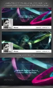 GraphicRiver Abstract Timeline Cover V3