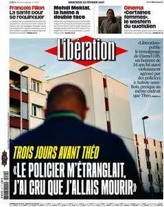 Libération du Mercredi 22 Février 2017