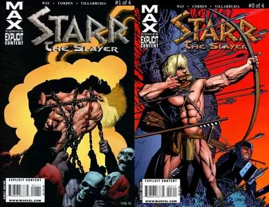 Starr The Slayer #1-3 (of 4)