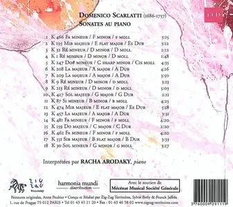 Racha Arodaky - Domenico Scarlatti: Sonates (2006)