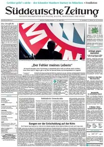 Süddeutsche Zeitung vom Samstag, 15. März 2014