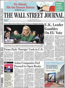 The Wall Street Journal - 24 January 2013 (Asia)