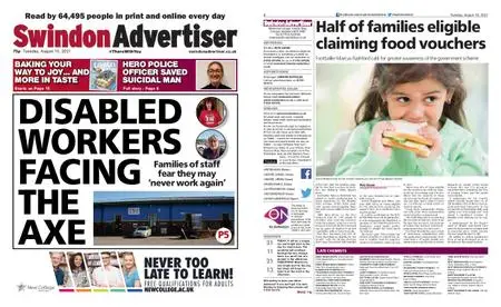 Swindon Advertiser – August 10, 2021