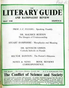 New Humanist - The Literary Guide, May 1948