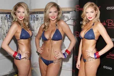 Kate Upton - Beach Bunny Show Backstage in Florida July 15, 2011