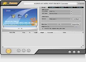 Agogo Avi Mpeg Wmv Rm Mov Converter V3.58