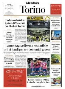 la Repubblica Torino - 3 Ottobre 2022