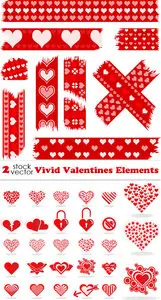 Vectors - Vivid Valentines Elements