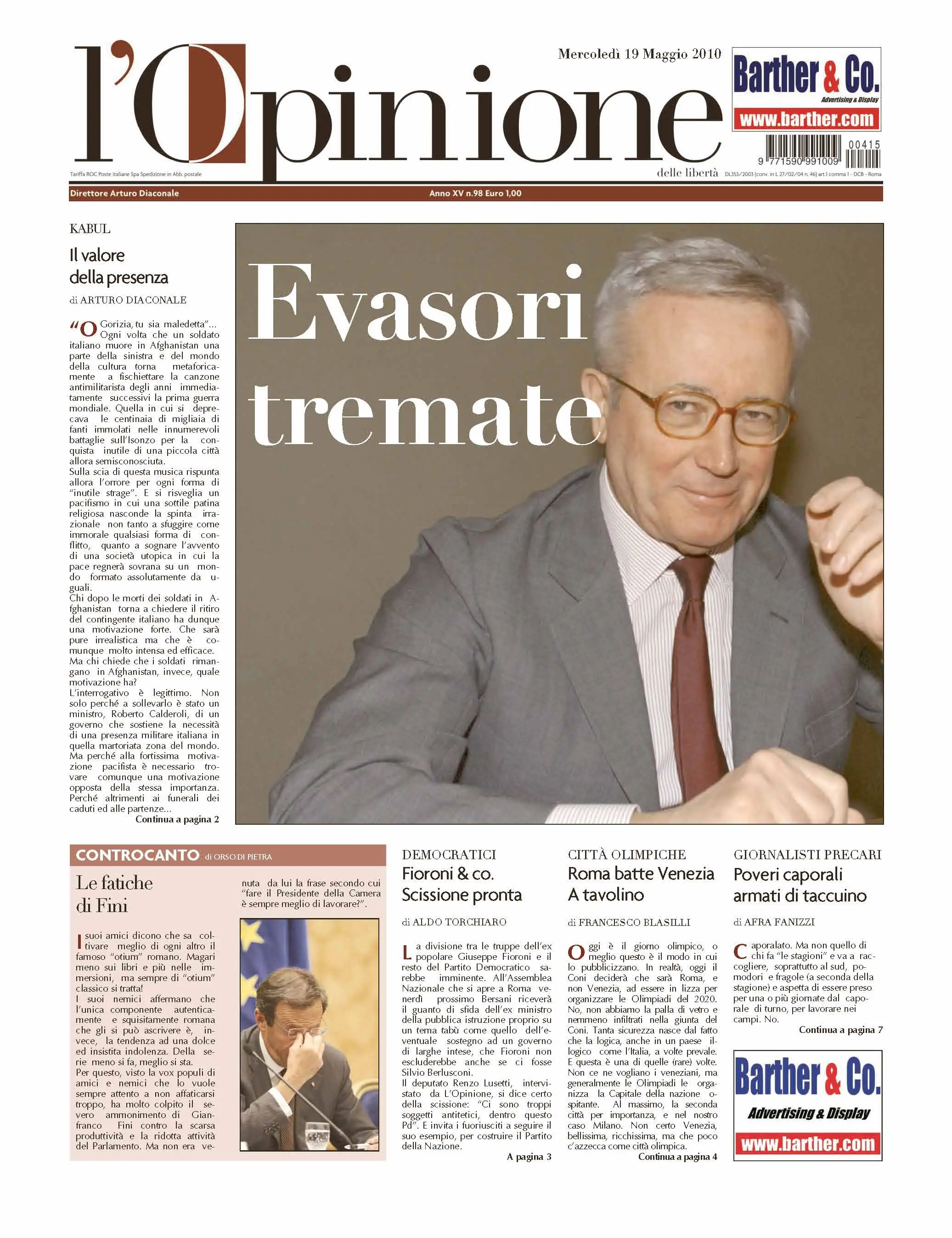 L'Opinione 19.05.2010