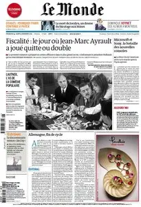 Le Monde & Suppléments du Dimanche 24 et Lundi 25 Novembre 2013