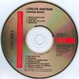 Carlos Santana - Havana Moon (1983) {Columbia 474761 2 rel 2000}