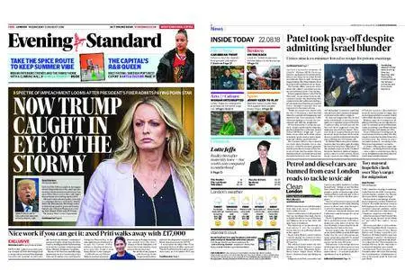 London Evening Standard – August 22, 2018