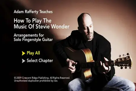 How To Play The Music of Stevie Wonder for Solo Fingerstyle Guitar [repost]