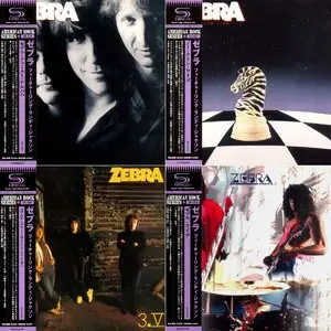 Zebra - Collection 1983~90 (4 Albums) [Japan (mini LP) SHM-CD, 2013] Re-up
