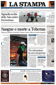 La Stampa 21 Giugno 2009 (Edizione di Cuneo ed Internazionale)