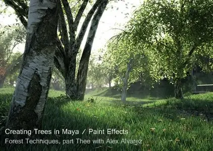 Creating Trees in Maya / Paint Effects