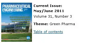 Pharmaceutical Engineering May - June 2011
