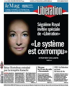 Libération du Samedi 24 et Dimanche 25 Septembre 2011