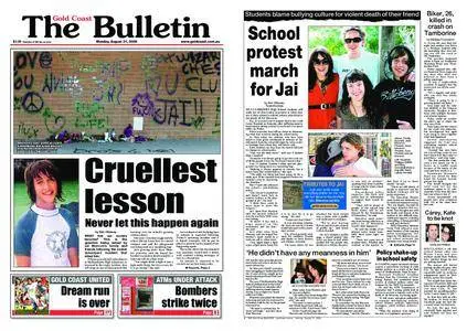 The Gold Coast Bulletin – August 31, 2009