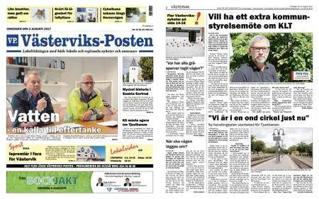 Västerviks-Posten – 02 augusti 2017