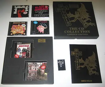 Black Sabbath - The CD Collection. (1988) (1970-1975, Limited Edition 6CD Box) RESTORED