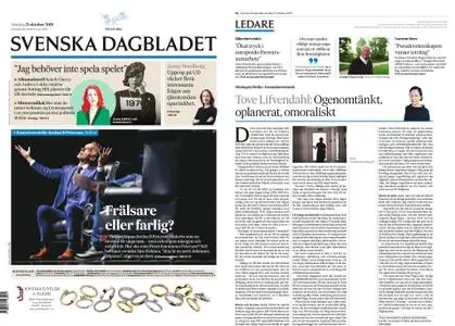 Svenska Dagbladet – 21 oktober 2018