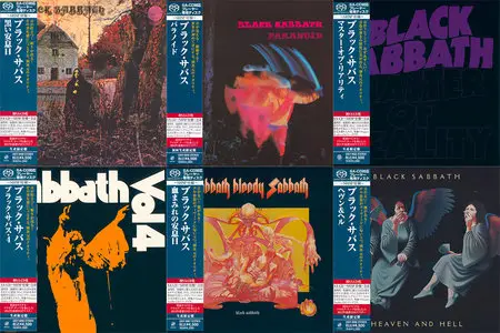 Black Sabbath - Japanese SHM-SACD Collection (6x SACD, 1970-1980) [PS3 ISO + Hi-Res FLAC] {Combined RE-UP}