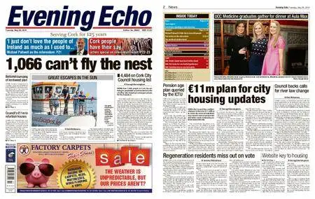 Evening Echo – May 29, 2018