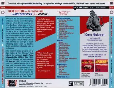 Sam Butera - The Wildest Clan Plus Apache! (2016) {Hoodoo Records 263554 - The Definitive Remastered Edition rec 1953-61}
