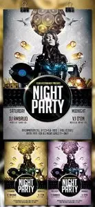 GraphicRiver Night Party Flyer