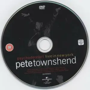 Pete Townshend - Psychoderelict. Live In New York (2005) [DVD] {Universal}