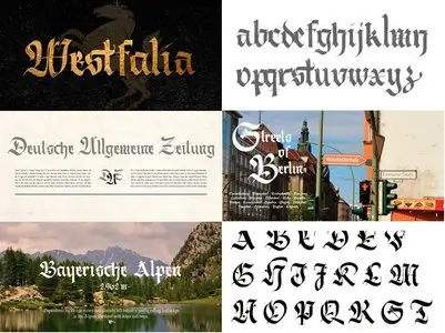 Berliner Fraktur Font