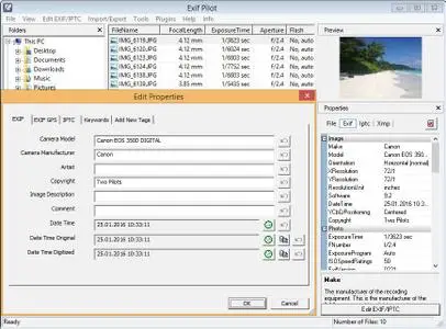 Exif Pilot 5.5.1 Portable