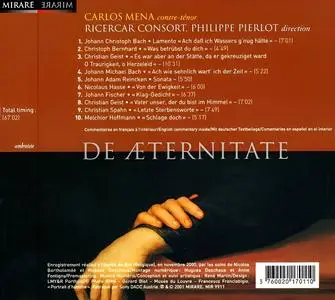 Carlos Mena, Philippe Pierlot, Ricercar Consort - De Æternitate (2001)